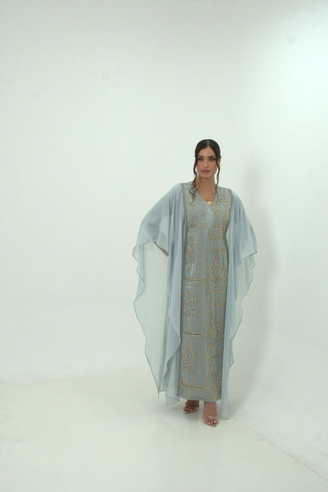 Celeste Bloom Embellished Dress