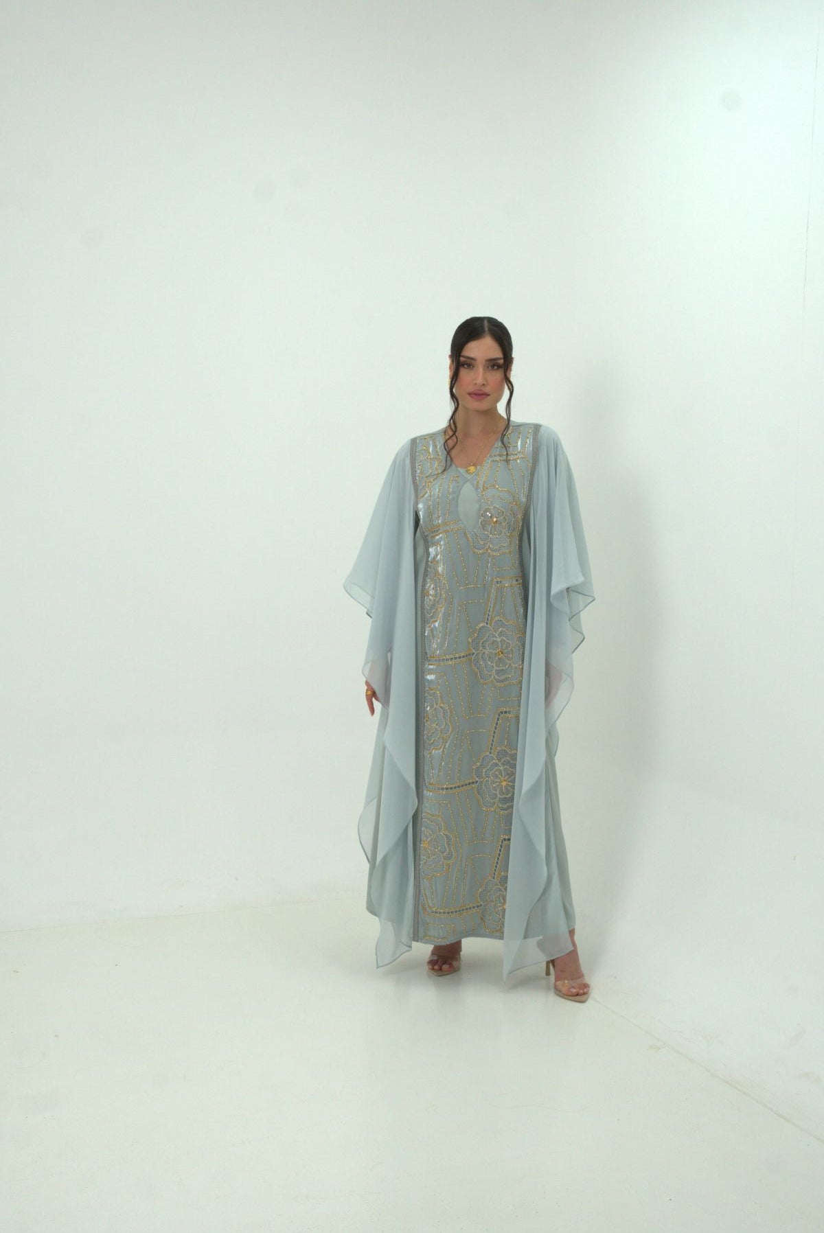 Celeste Bloom Embellished Dress