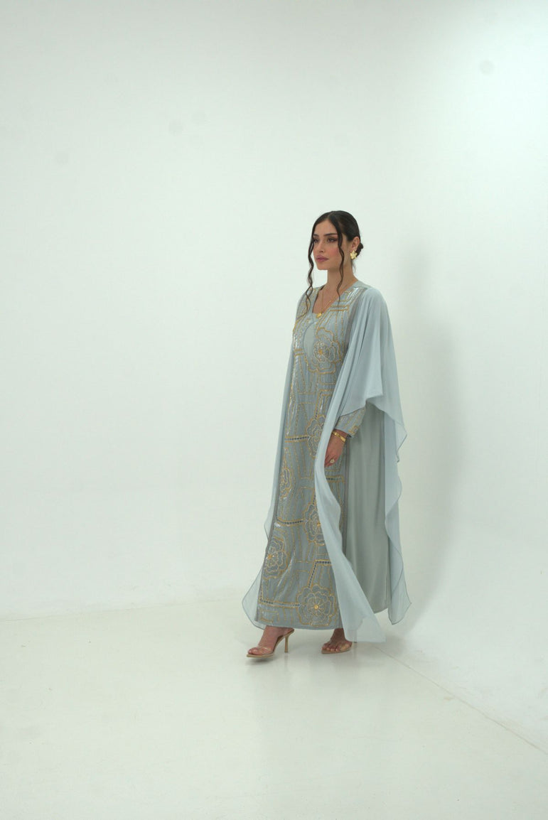 Celeste Bloom Embellished Dress