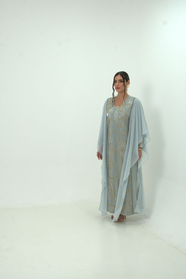 Celeste Bloom Embellished Dress