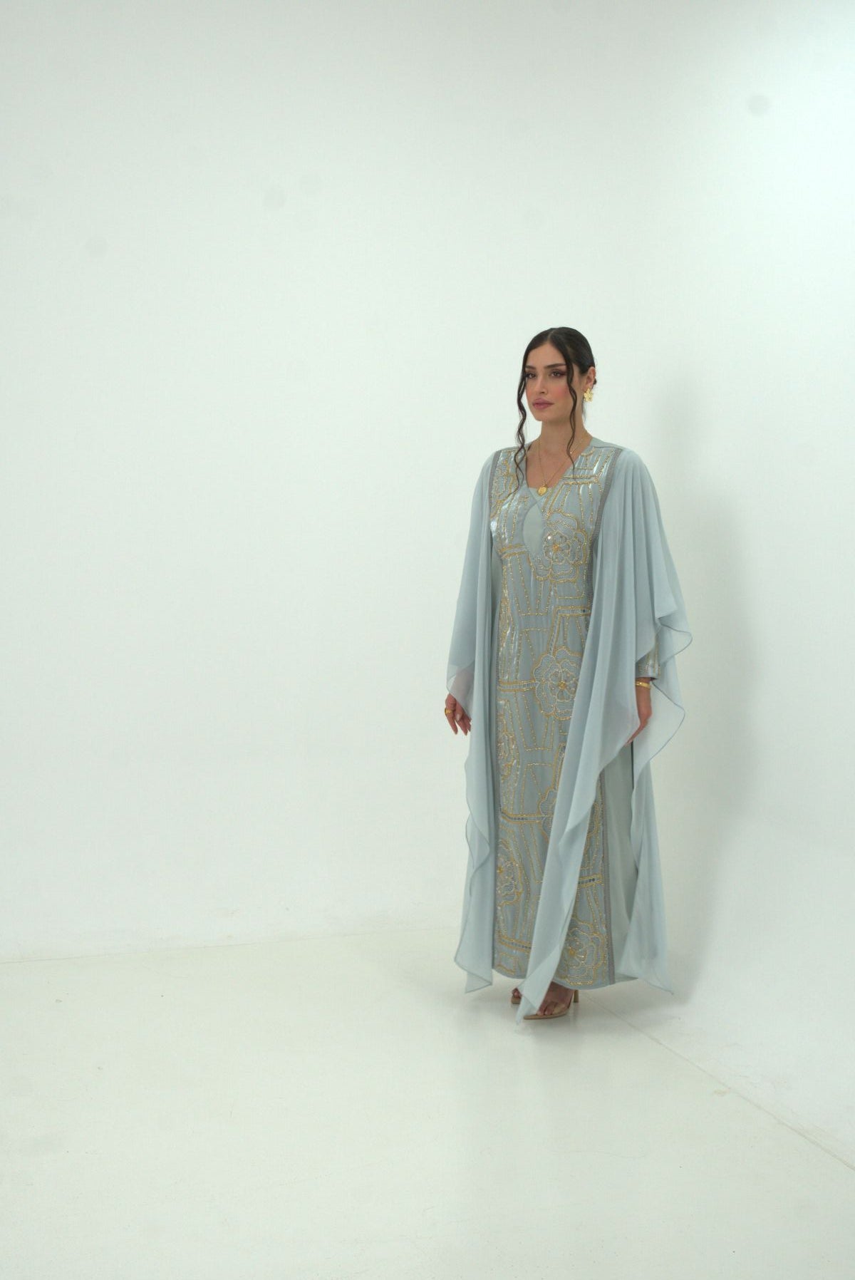 Celeste Bloom Embellished Dress