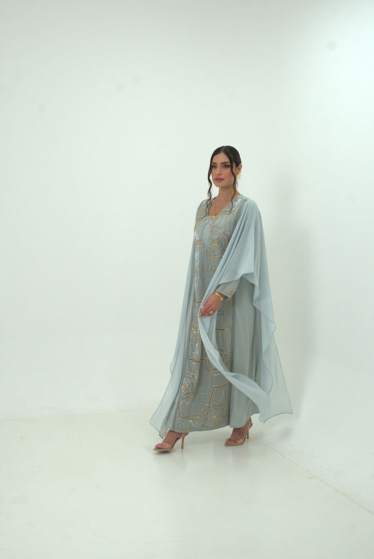 Celeste Bloom Embellished Dress