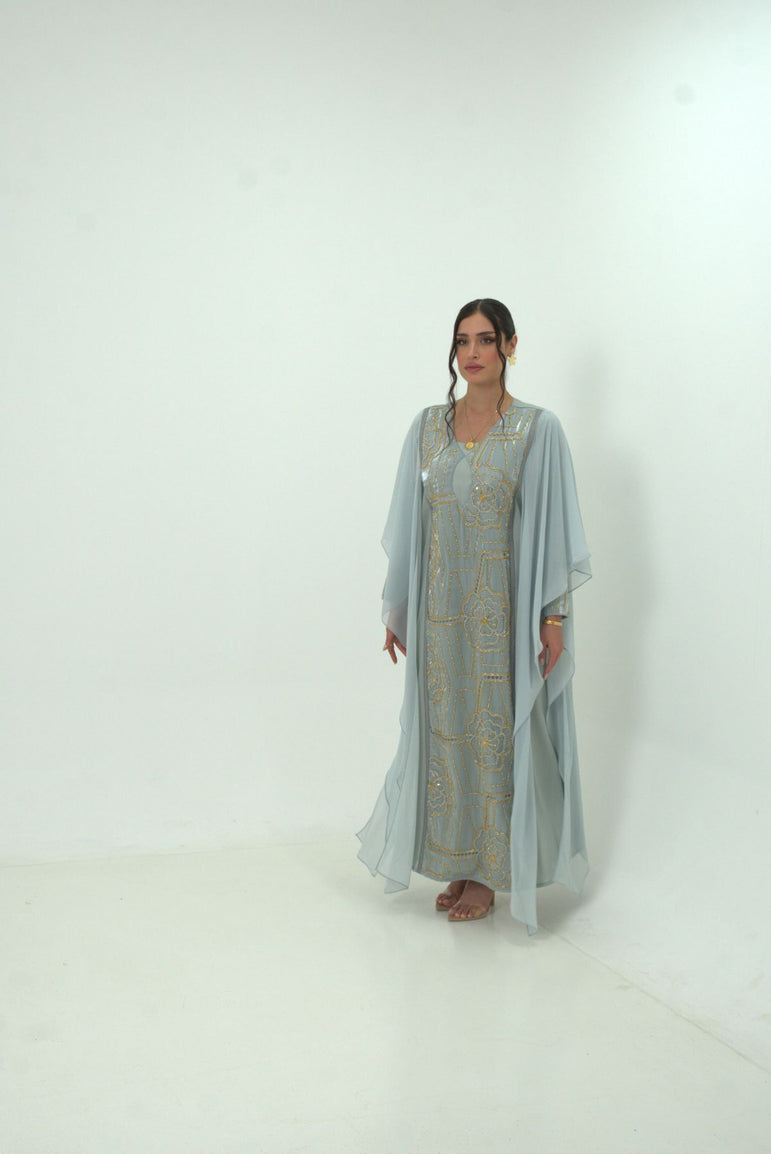 Celeste Bloom Embellished Dress
