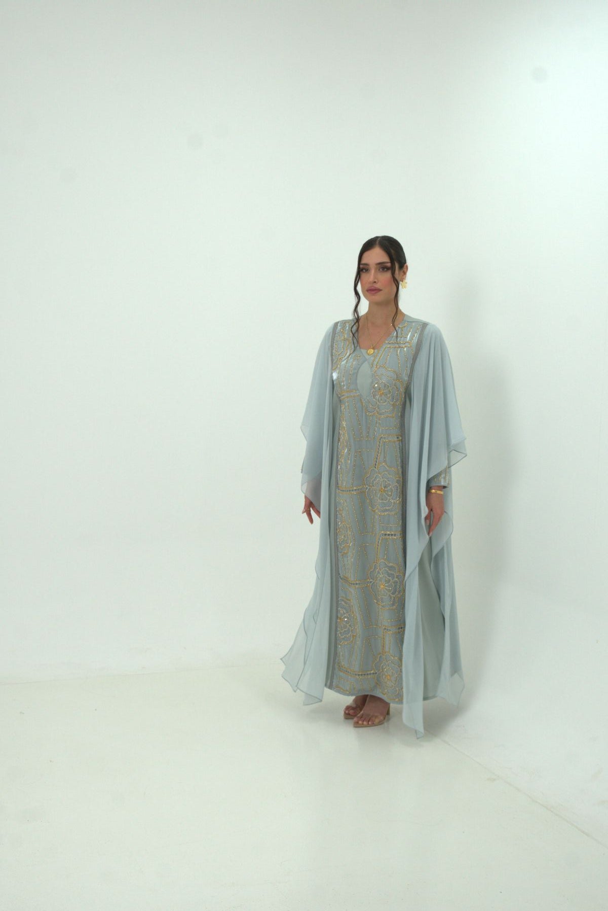 Celeste Bloom Embellished Dress