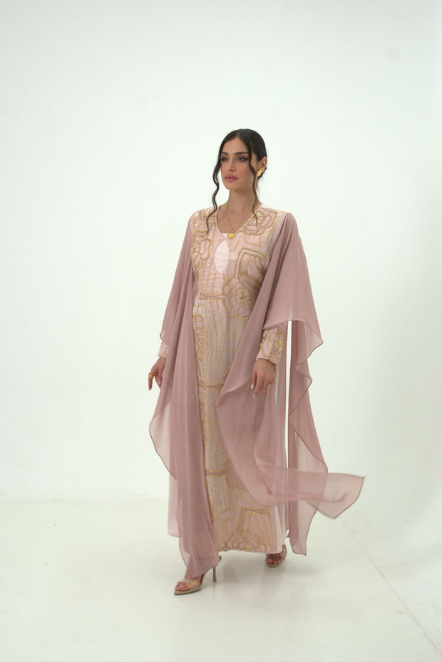 Blush Zahra Embellished Dress
