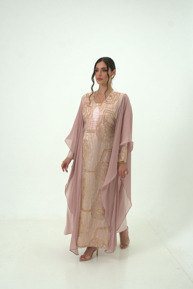 Blush Zahra Embellished Dress