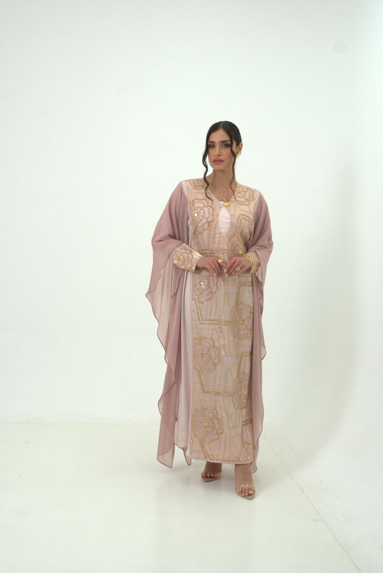 Blush Zahra Embellished Dress
