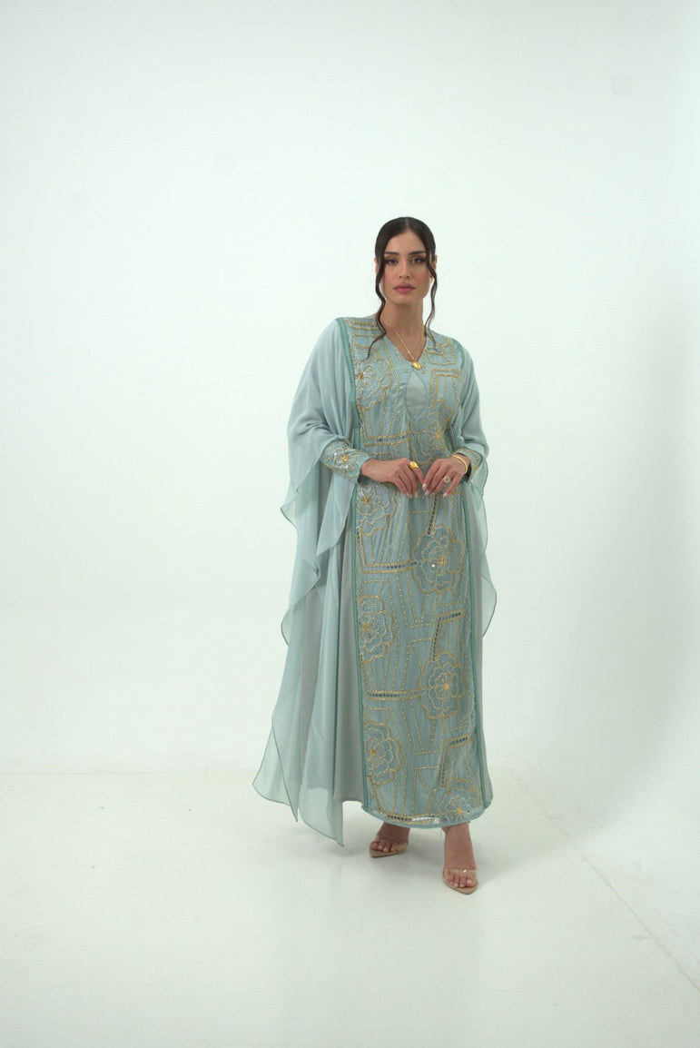 Celeste Bloom Embellished Dress