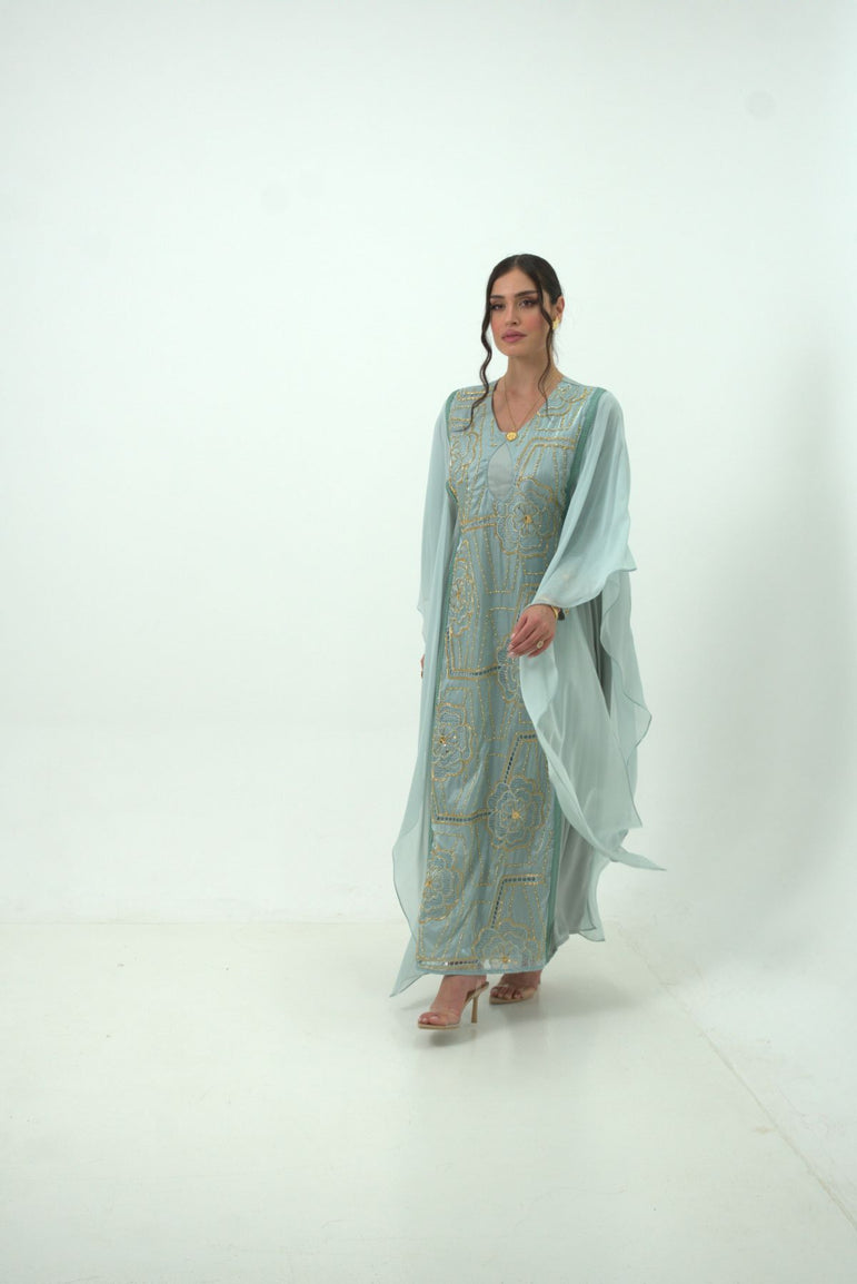 Celeste Bloom Embellished Dress