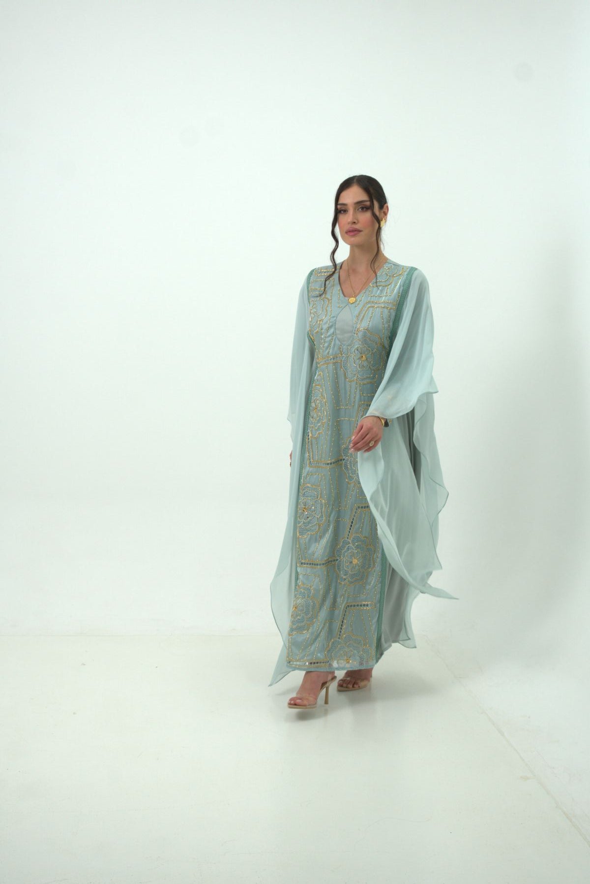 Celeste Bloom Embellished Dress