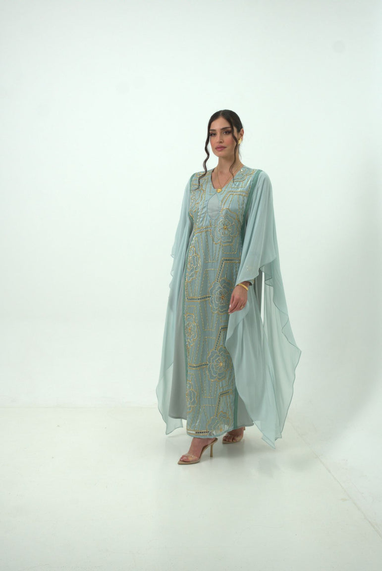 Celeste Bloom Embellished Dress