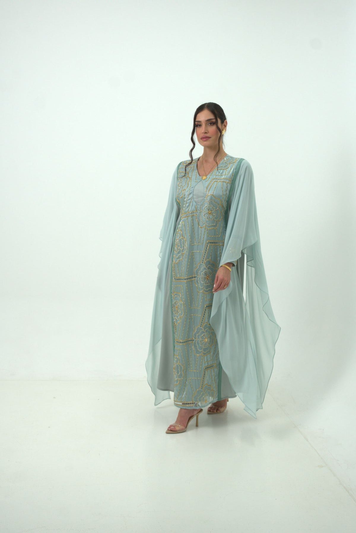 Celeste Bloom Embellished Dress