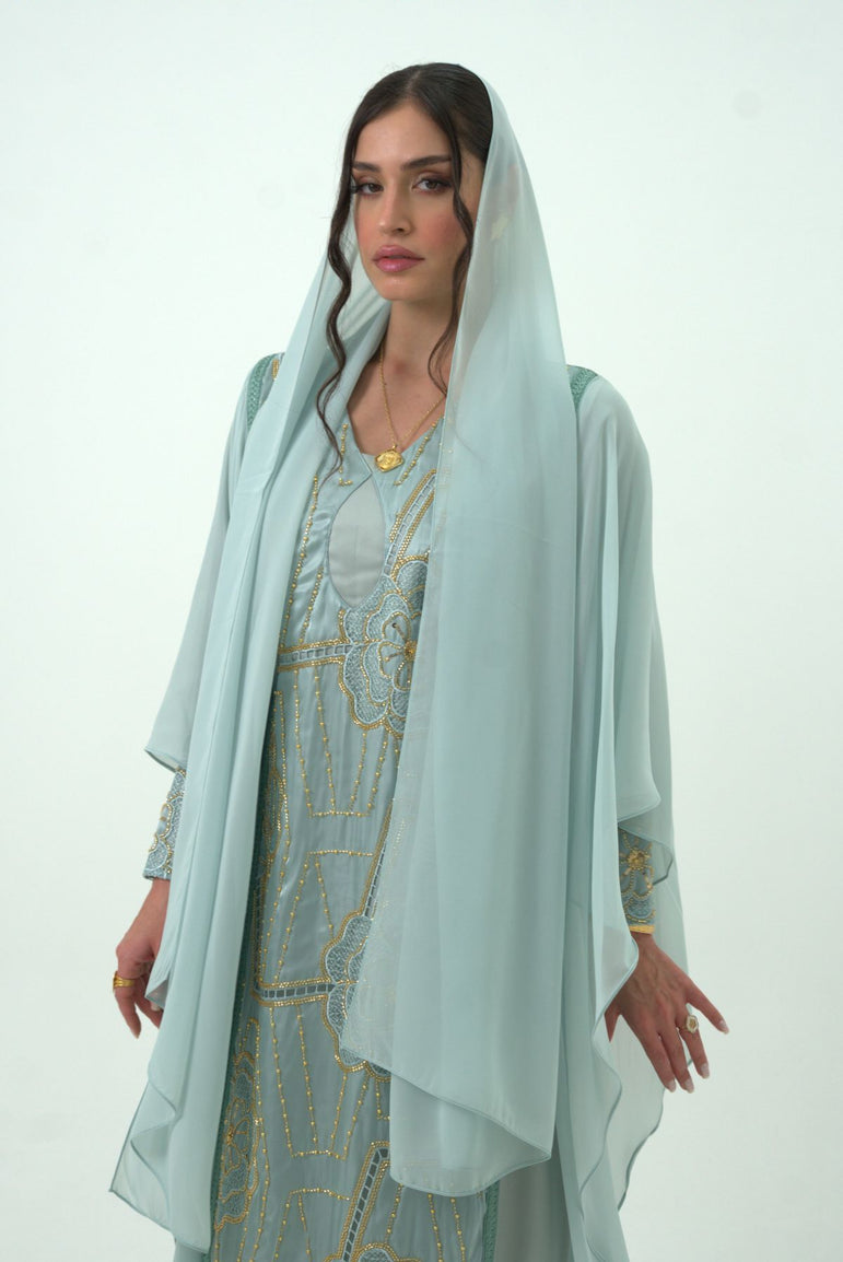 Celeste Bloom Embellished Dress