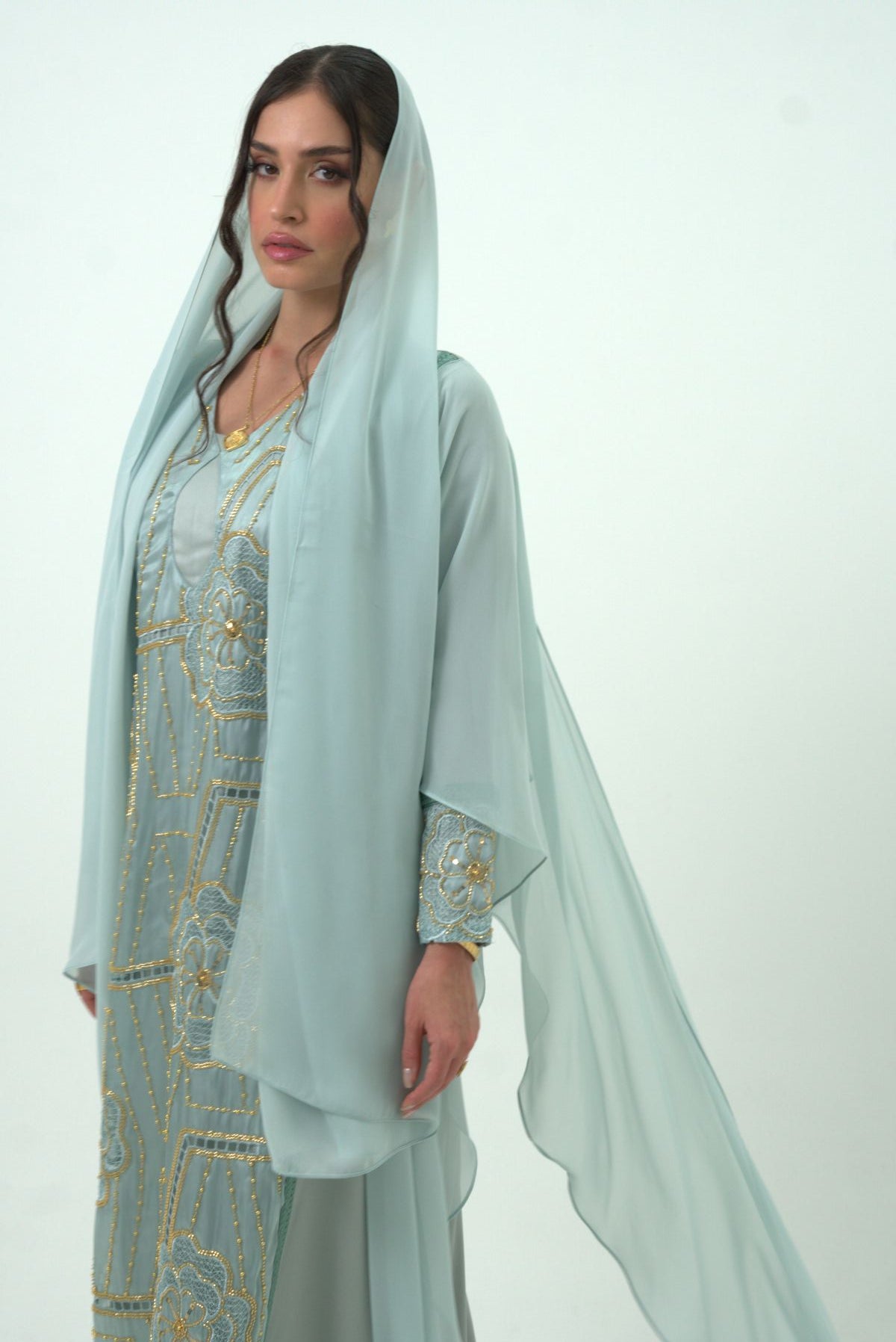 Celeste Bloom Embellished Dress