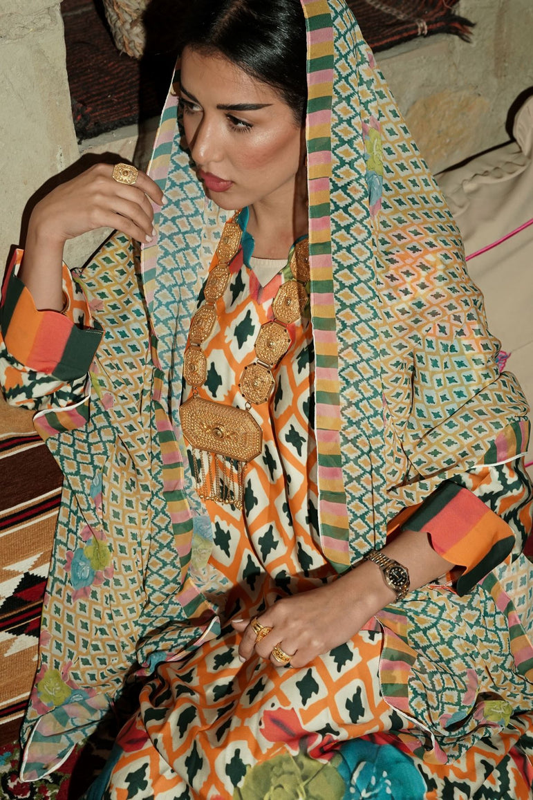 Oasis Heritage Cotton Abaya