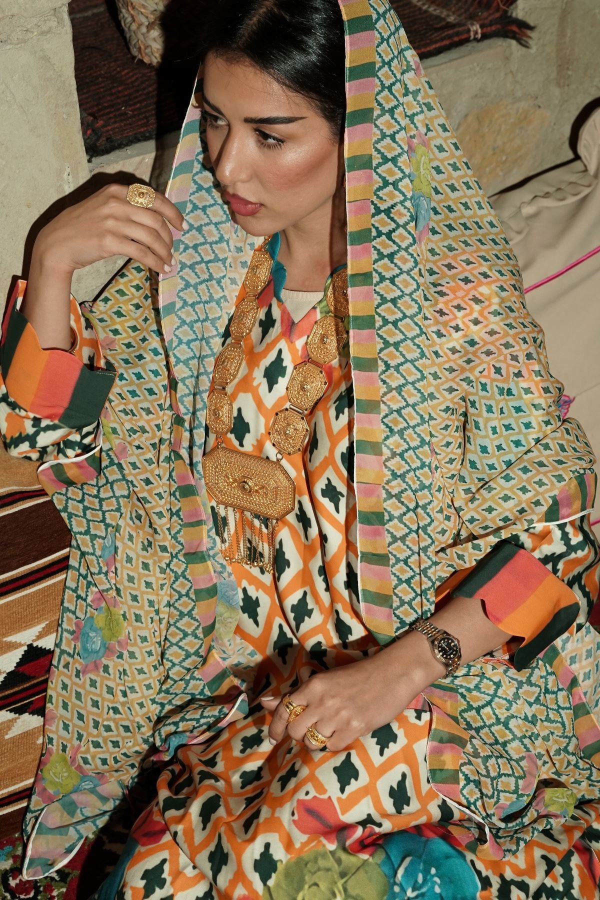 Oasis Heritage Cotton Abaya