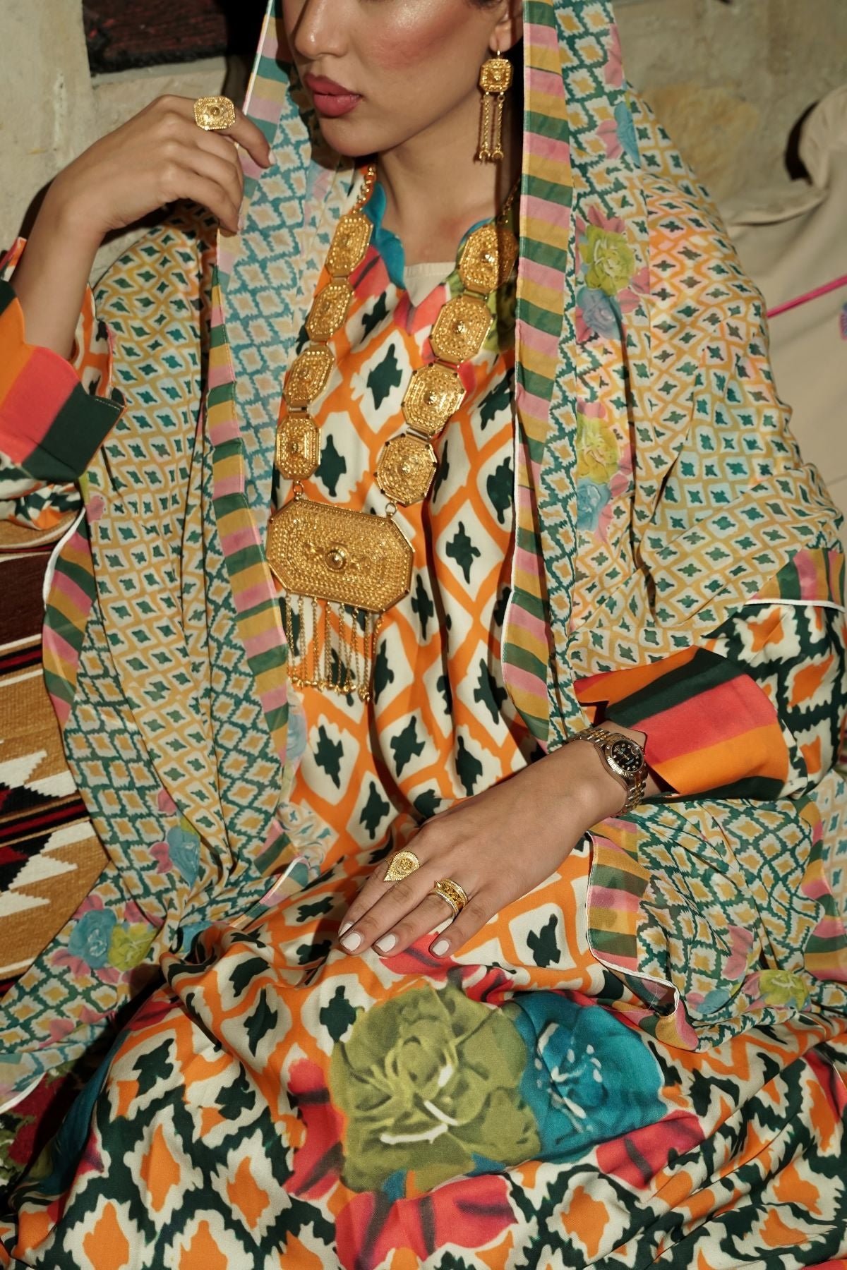 Oasis Heritage Cotton Abaya