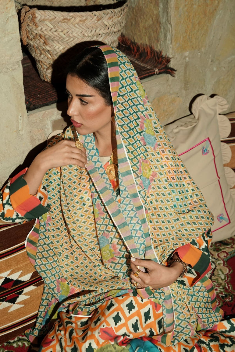 Oasis Heritage Cotton Abaya