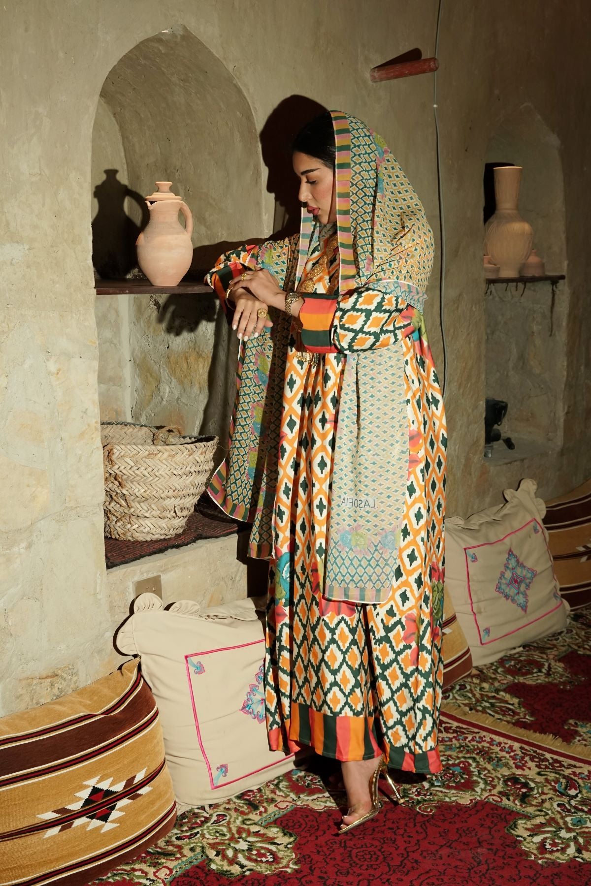 Oasis Heritage Cotton Abaya