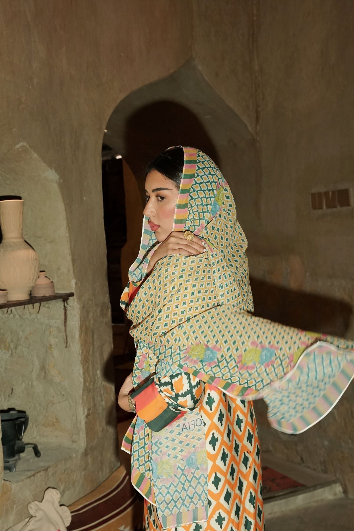 Oasis Heritage Cotton Abaya