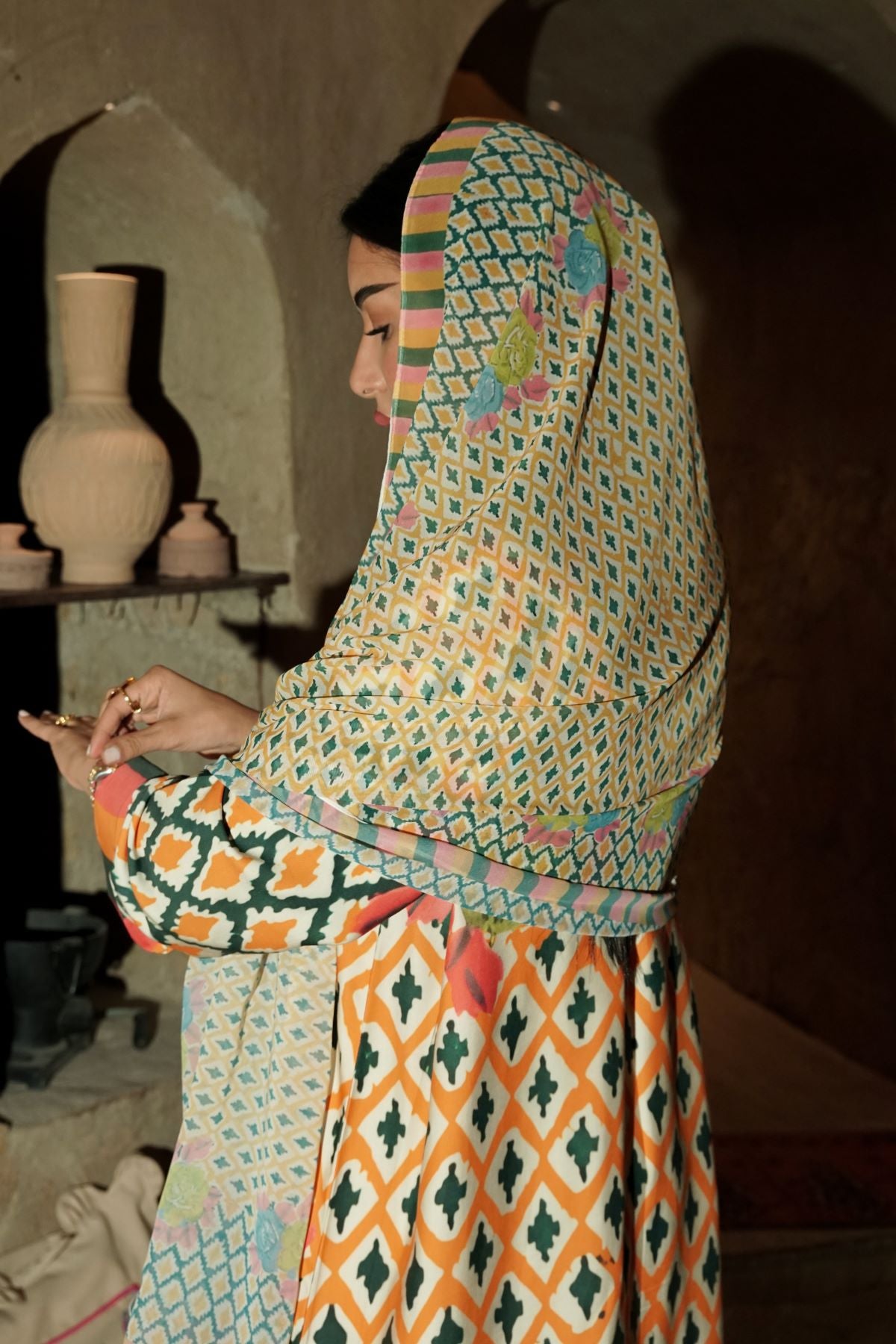 Oasis Heritage Cotton Abaya