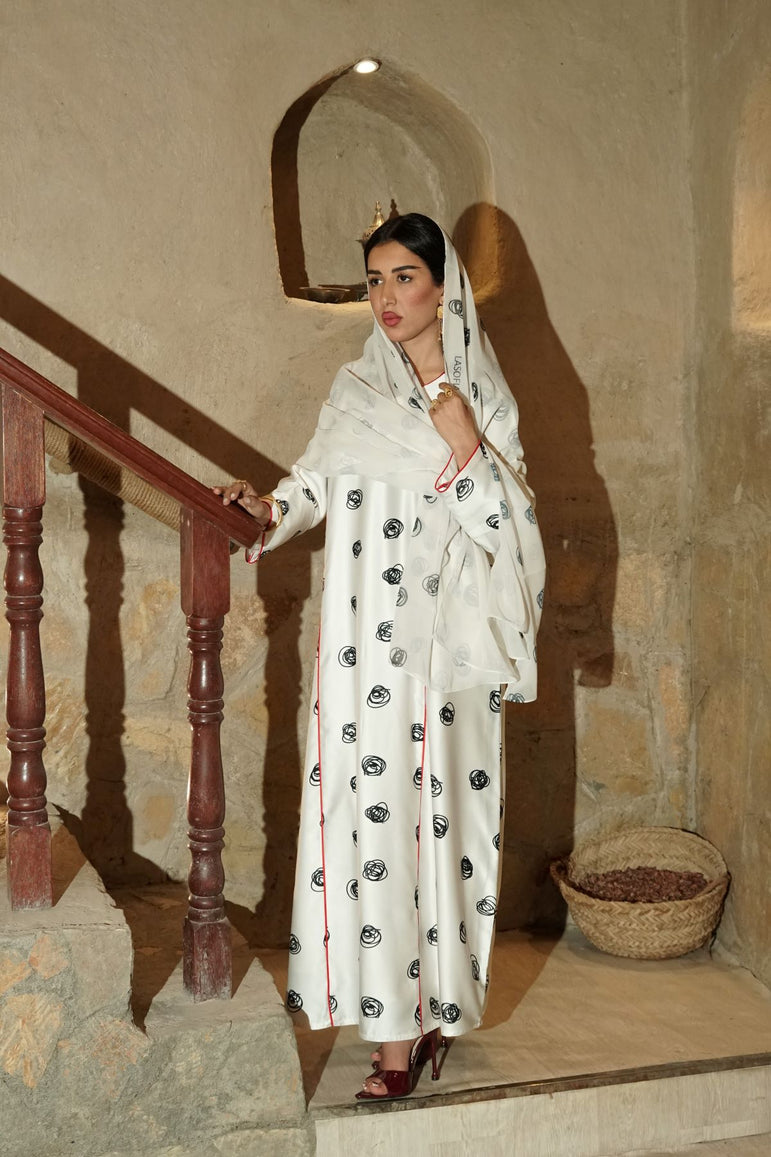 Monochrome Muse Abaya