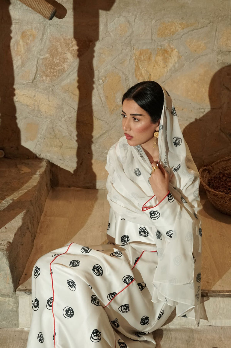 Monochrome Muse Abaya