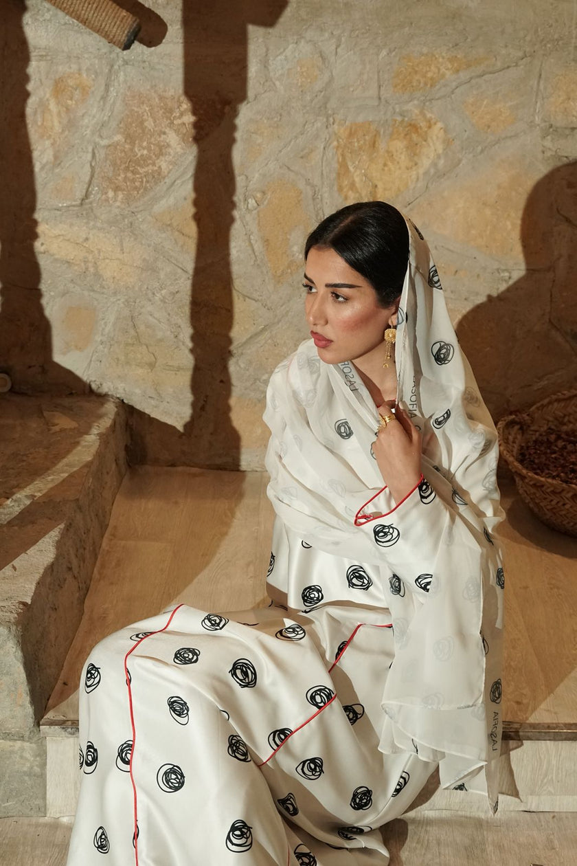 Monochrome Muse Abaya