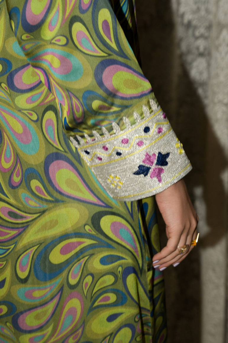 Emerald Mosaic Heritage Dress