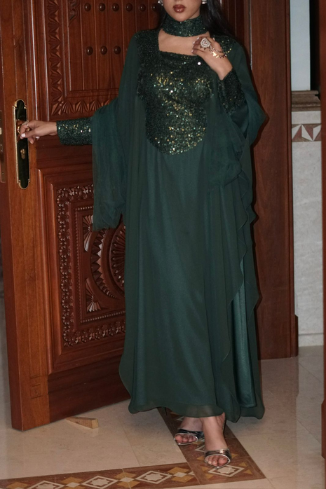 Emerald Night Dress