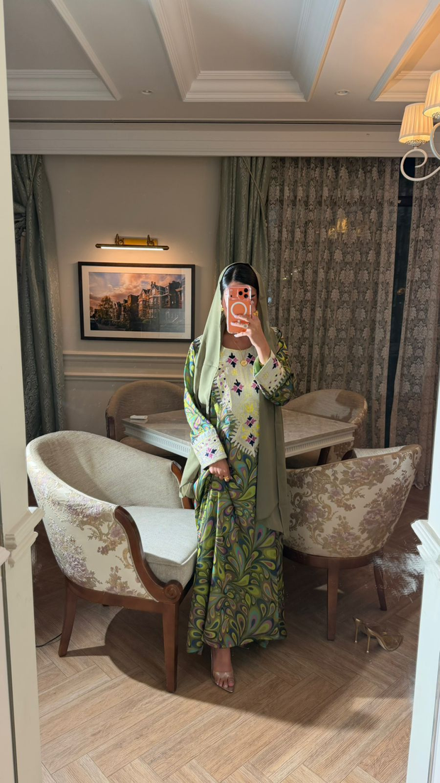 Emerald Mosaic Heritage Dress