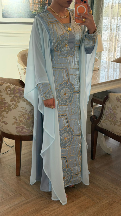 Celeste Bloom Embellished Dress